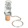 Chef Bottle Stopper w/Chain